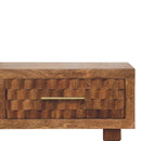 Arno Console Table in Golden Teak Artisan