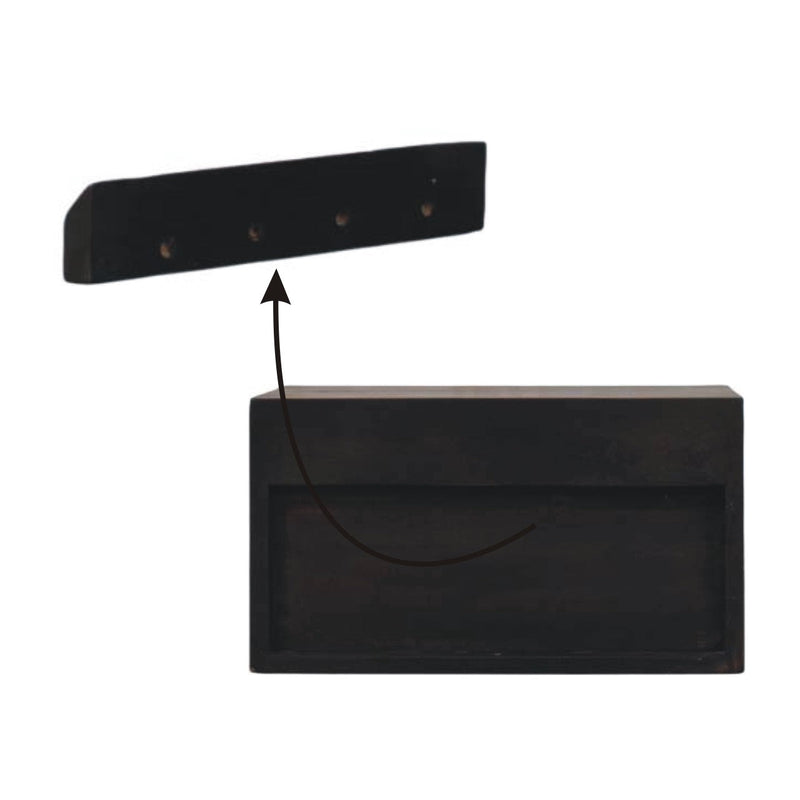 Arno Wall-Mounted Nightstand Artisan