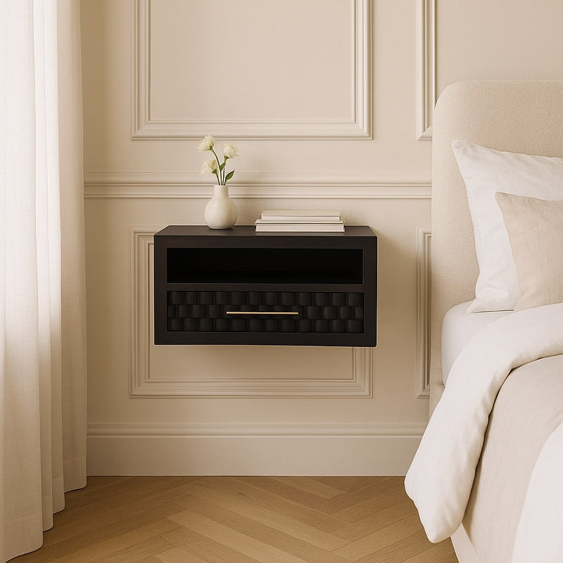 Arno Wall-Mounted Nightstand Artisan