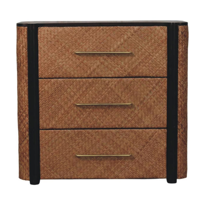 Havana Weave 3 Drawer Chest Artisan