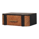 Rattan Curve Wall-Mounted Drawer Artisan