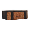 Rattan Curve Wall-Mounted Drawer Artisan