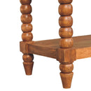 Leather Spindle Bench Artisan