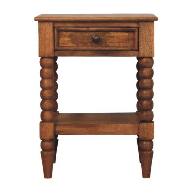 Spindle Bedside Nightstand Artisan