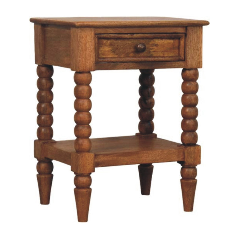Spindle Bedside Nightstand Artisan