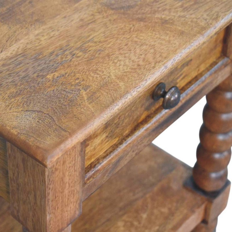 Spindle Bedside Nightstand Artisan