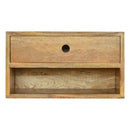 Solid Wood Wall Mounted Nightstand