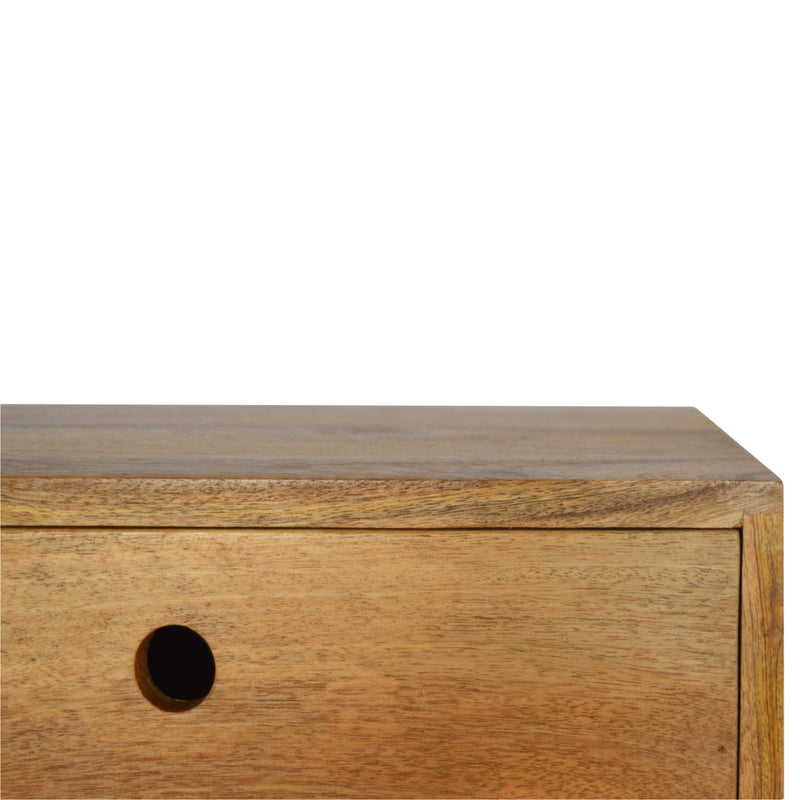 Solid Wood Wall Mounted Nightstand