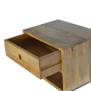 Solid Wood Wall Mounted Nightstand