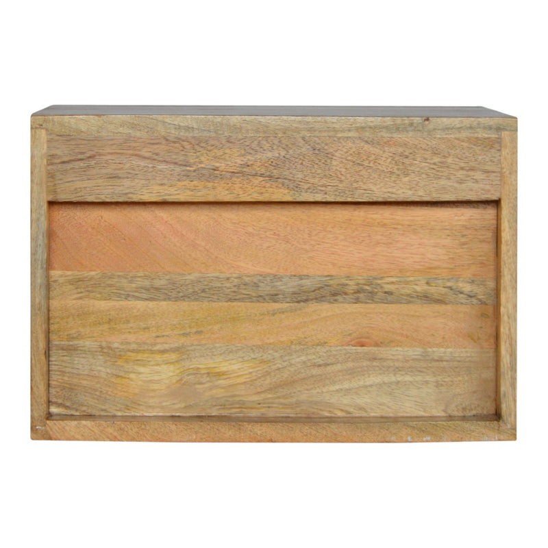 Solid Wood Wall Mounted Nightstand