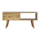 White Sliding Media Unit