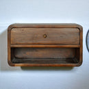 Chestnut Curve Floating nightstand Artisan