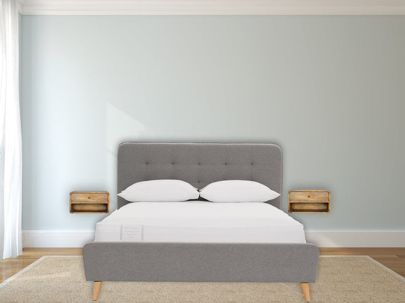Floating Curve Open Slot nightstand Artisan