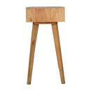 Grey Line Carved Writing Desk