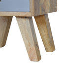 Small Star Painted Nightstand