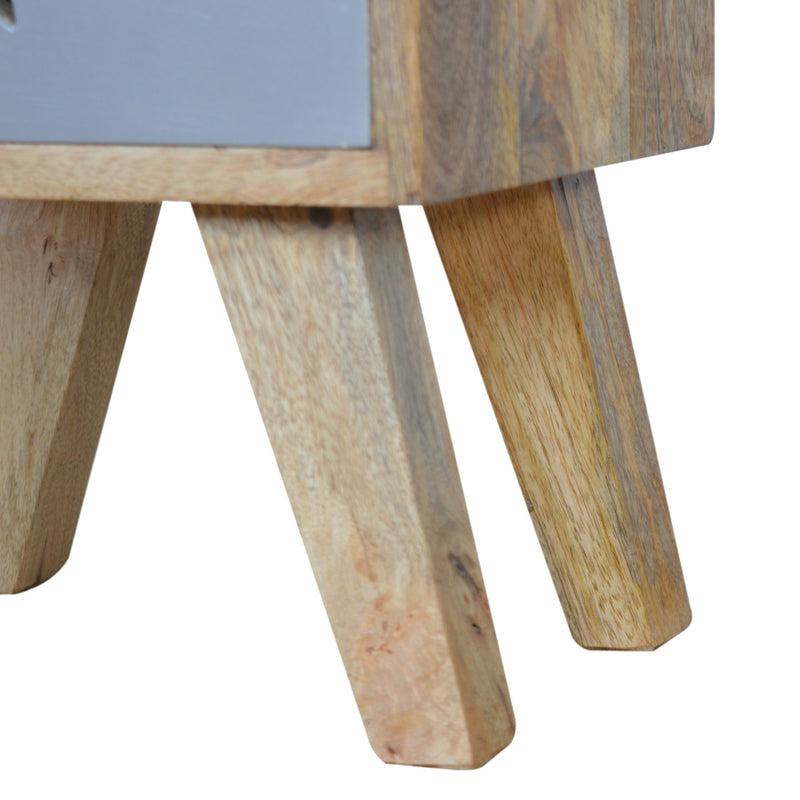 Small Star Painted Nightstand