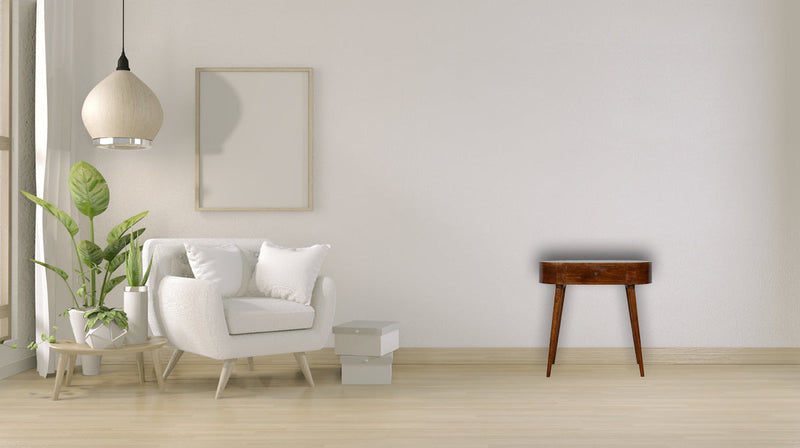 Albion Chestnut Console Table Artisan