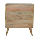 Curved Oak-ish Chest Artisan