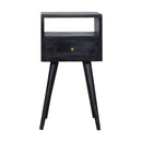 Mini Ash Black nightstand Artisan