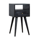 Mini Ash Black nightstand Artisan