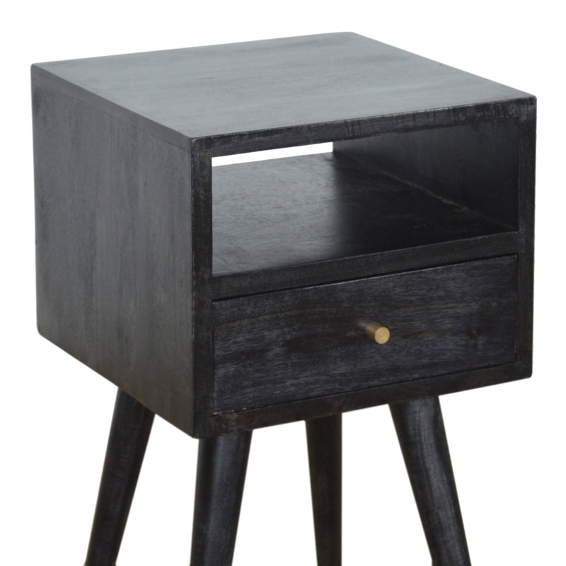Mini Ash Black nightstand Artisan