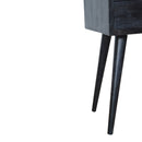 Mini Ash Black nightstand Artisan