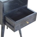 Mini Ash Black nightstand Artisan