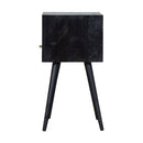 Mini Ash Black nightstand Artisan