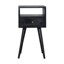 Mini Ash Black nightstand Artisan