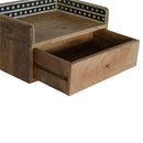 Bone Inlay Gallery Floating Nightstand