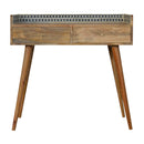 Bone Inlay Gallery Console Table