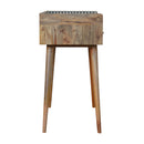 Bone Inlay Gallery Console Table