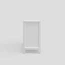 Lorraine 7 Drawer Dresser, White Alpine