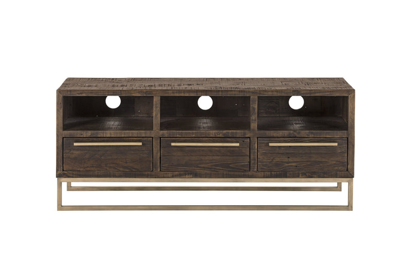 Raquel 3 Drawers & 3 Open Shelves TV Stand Alpine