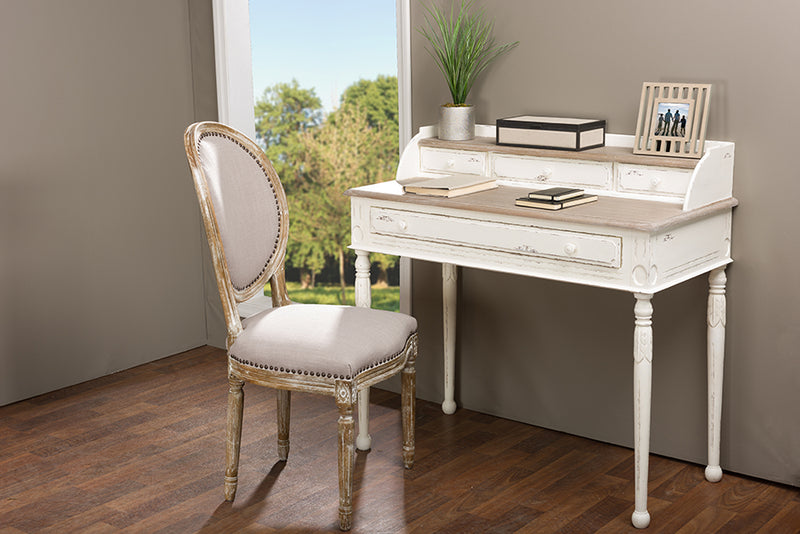 Calanthe Traditional French Accent Writing Desk