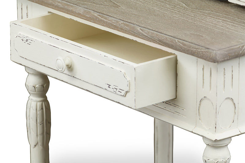 Calanthe Accent Dressing Table w/Mirror Baxton