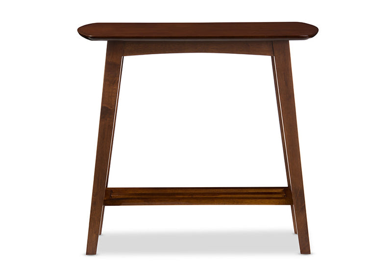 Brighton Dark Walnut Console Table Baxton