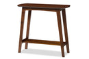 Brighton Dark Walnut Console Table Baxton