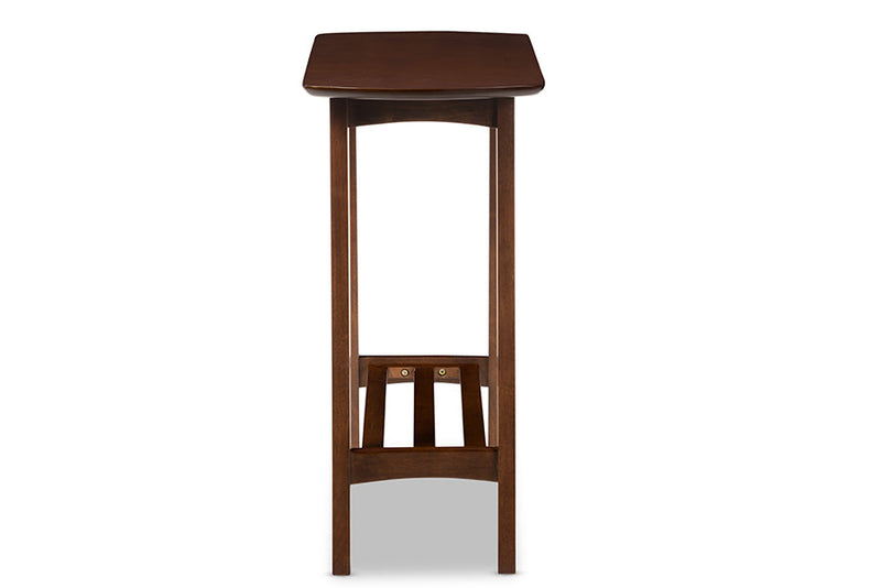 Brighton Dark Walnut Console Table Baxton