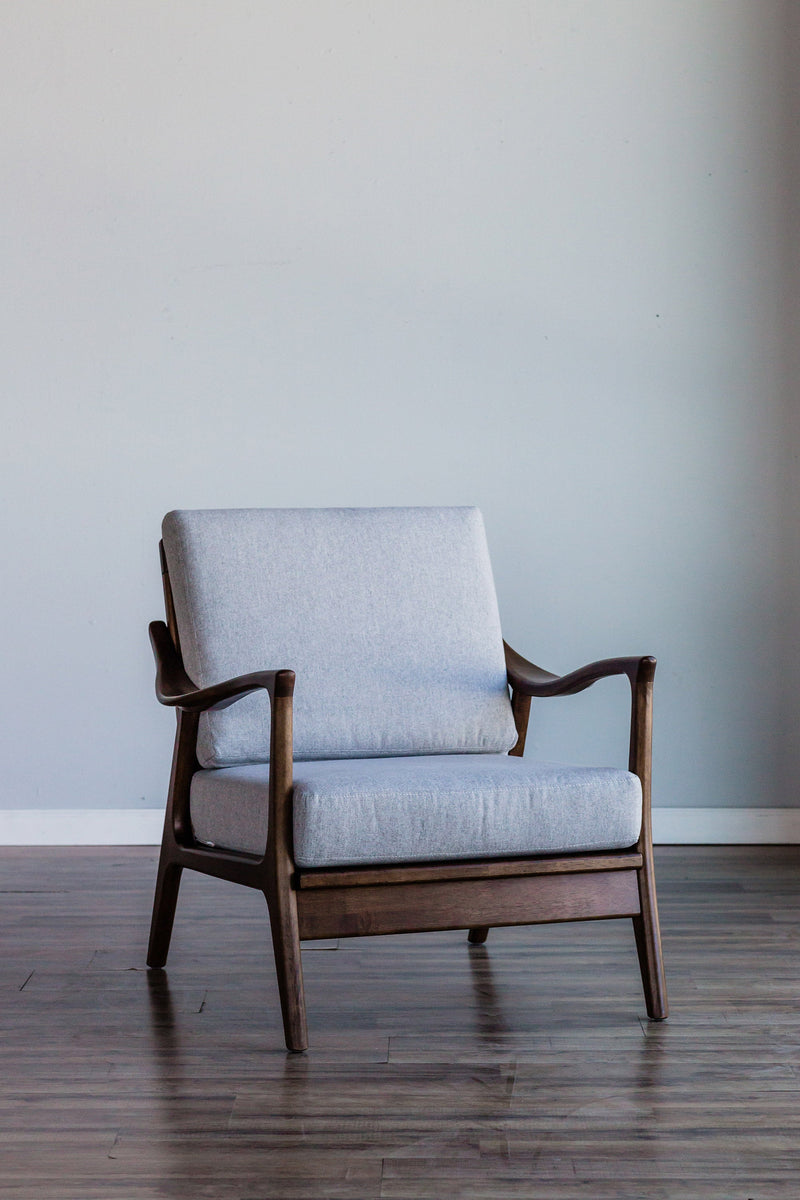 Easton Slate Lounge Chair with Removable Cushions Alpine