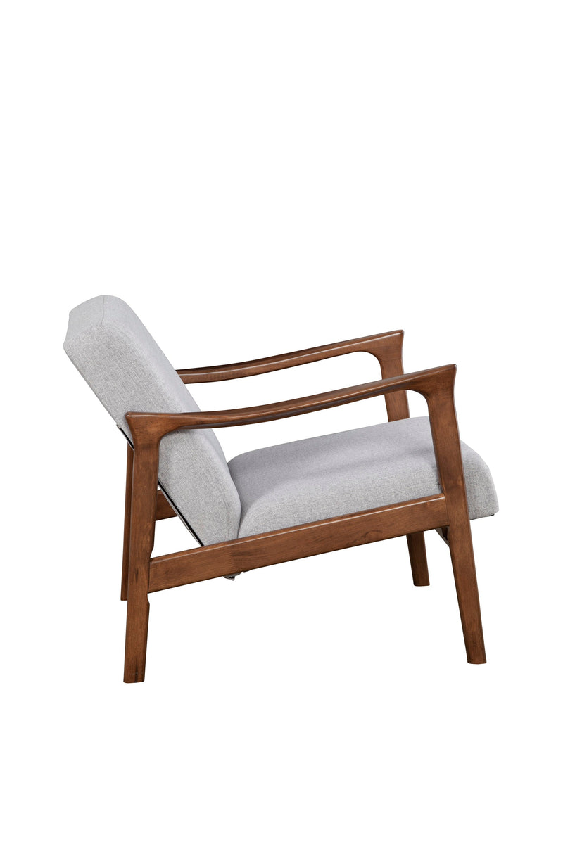 Easton Lounge Chair, Light Grey Alpine