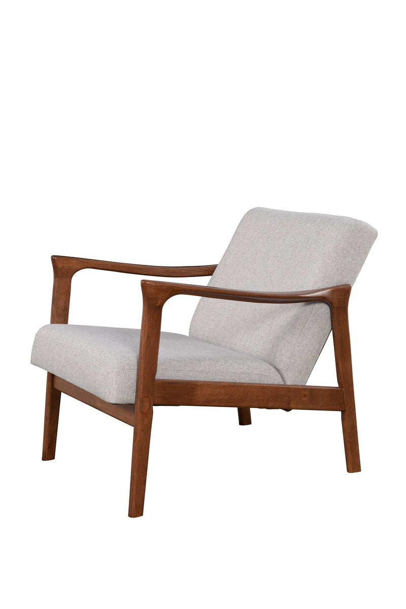 Easton Lounge Chair, Light Grey Alpine