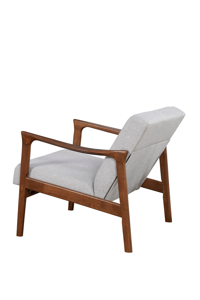 Easton Lounge Chair, Light Grey