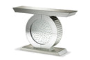 Materra Mirrored Console Table Baxton