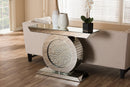 Materra Mirrored Console Table Baxton