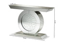 Materra Mirrored Console Table Baxton