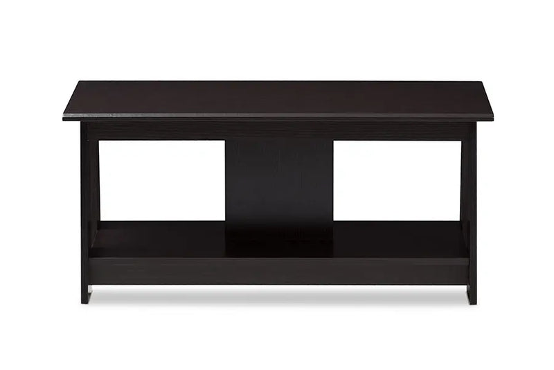 Rose Wenge Brown Coffee Table iHome Studio