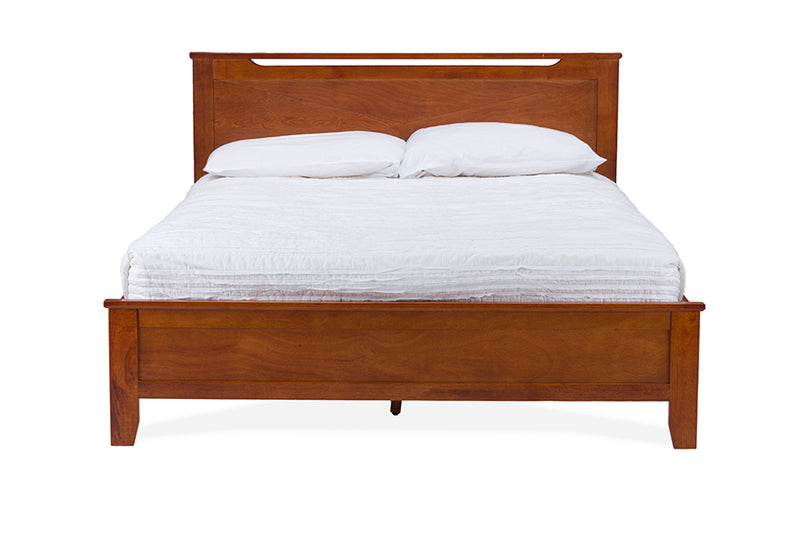 Jason Brown Wood Contemporary Twin-Size Bed