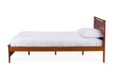 Jason Brown Wood Twin-Size Bed Baxton