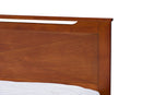 Jason Brown Wood Twin-Size Bed Baxton
